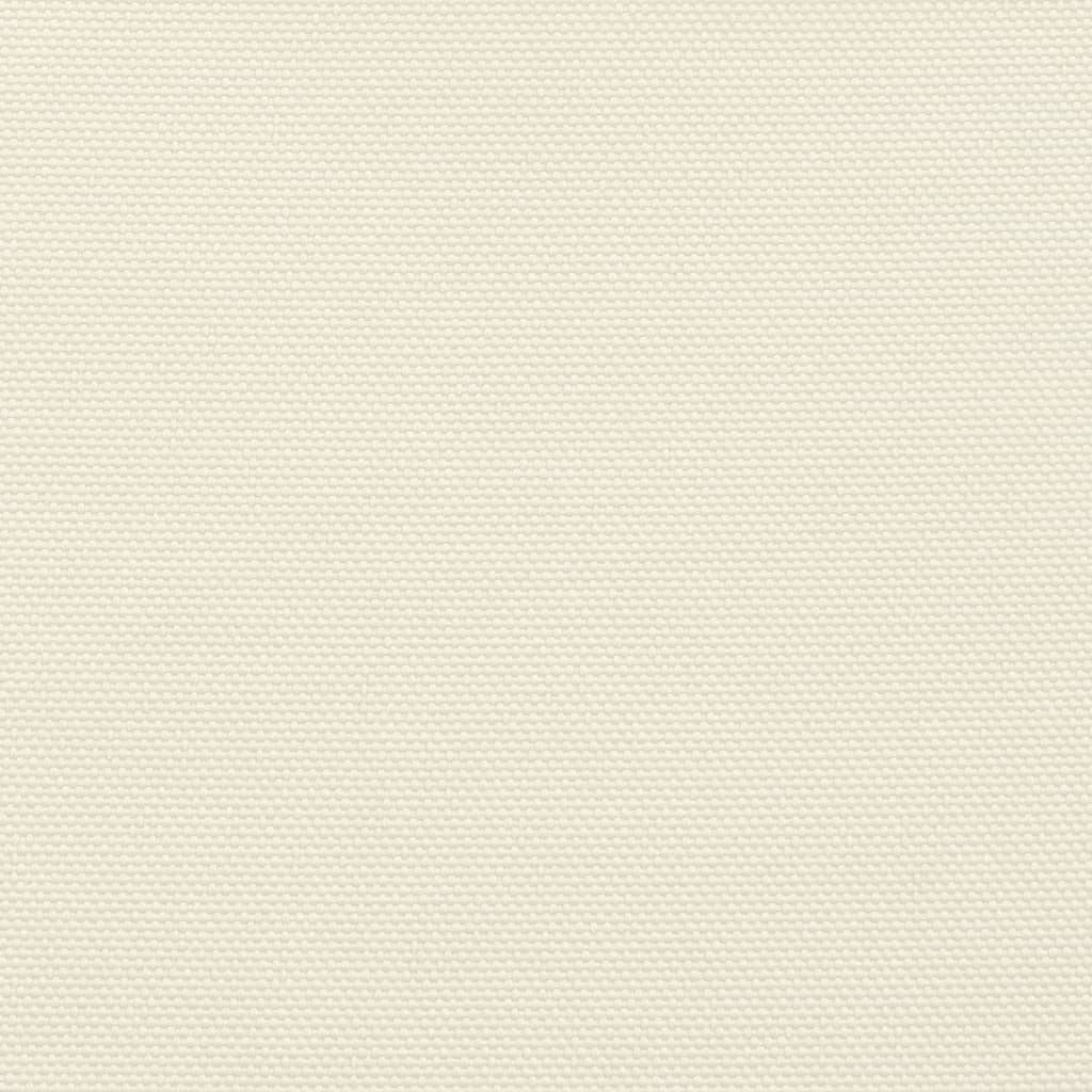Zonnescherm rechthoekig 5x6 m oxford stof crèmekleurig
