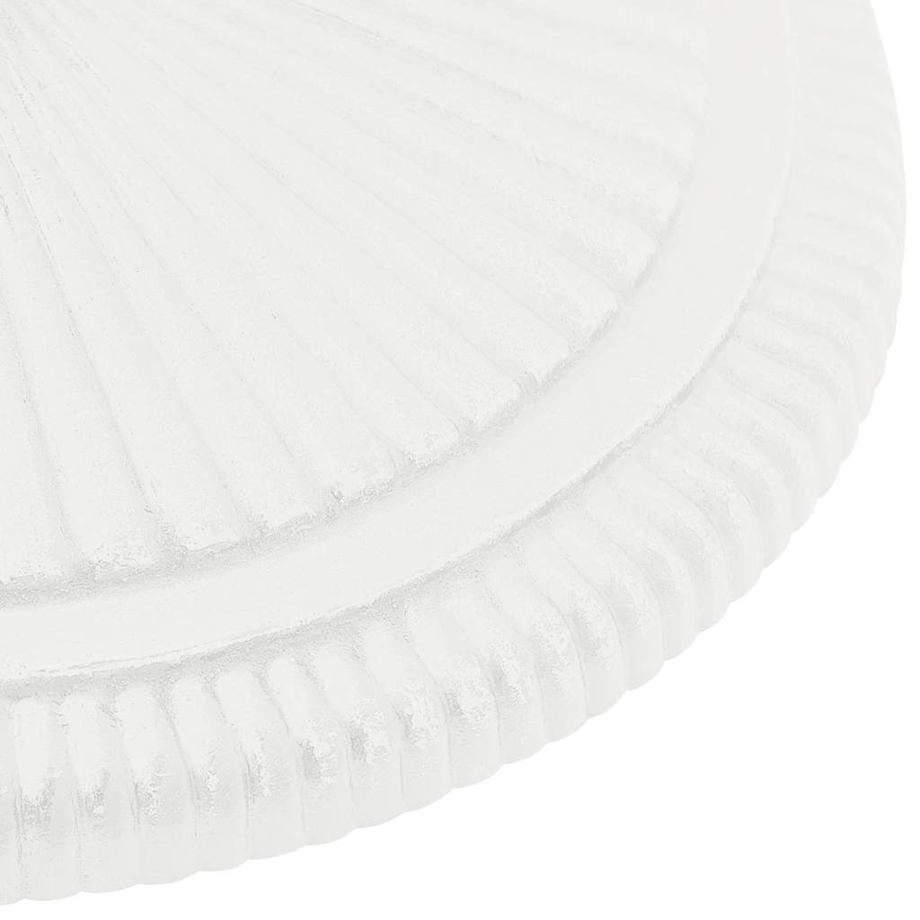Parasolvoet 45x45x30 cm gietijzer wit